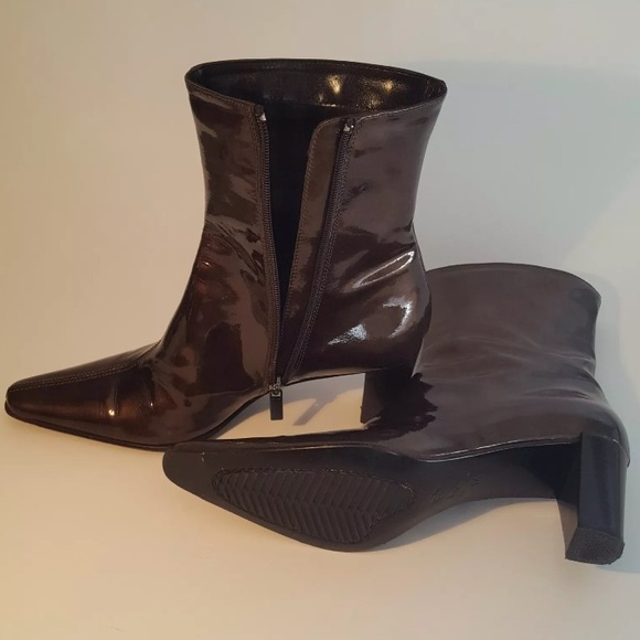 Aquatalia Patent leather boots sz 8.5-Gently worn! - Picture 2 of 7